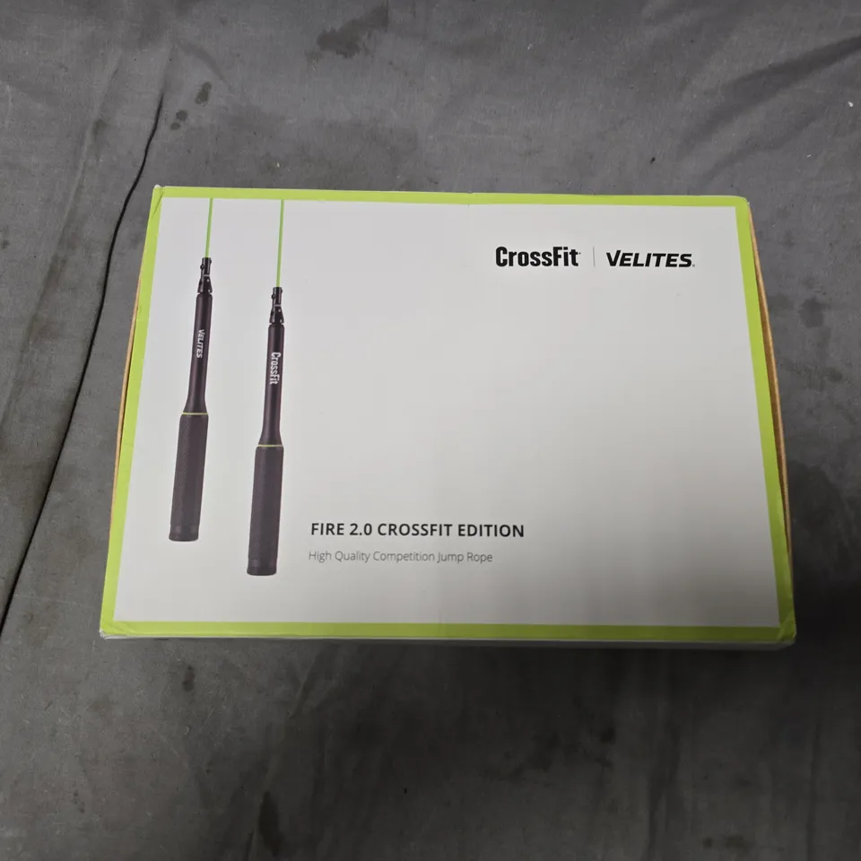BOXED CROSSFIT VELITES FIRE 2.0 CROSSFIT EDITION COMPETITION JUMPING ROPE