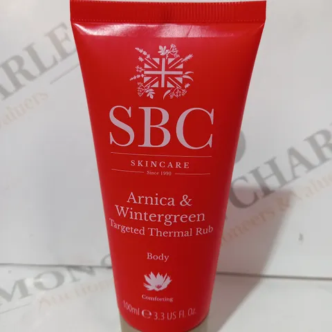 BOXED SBC ARNICA & WINTERGREEN THERMAL RUB (100ML)