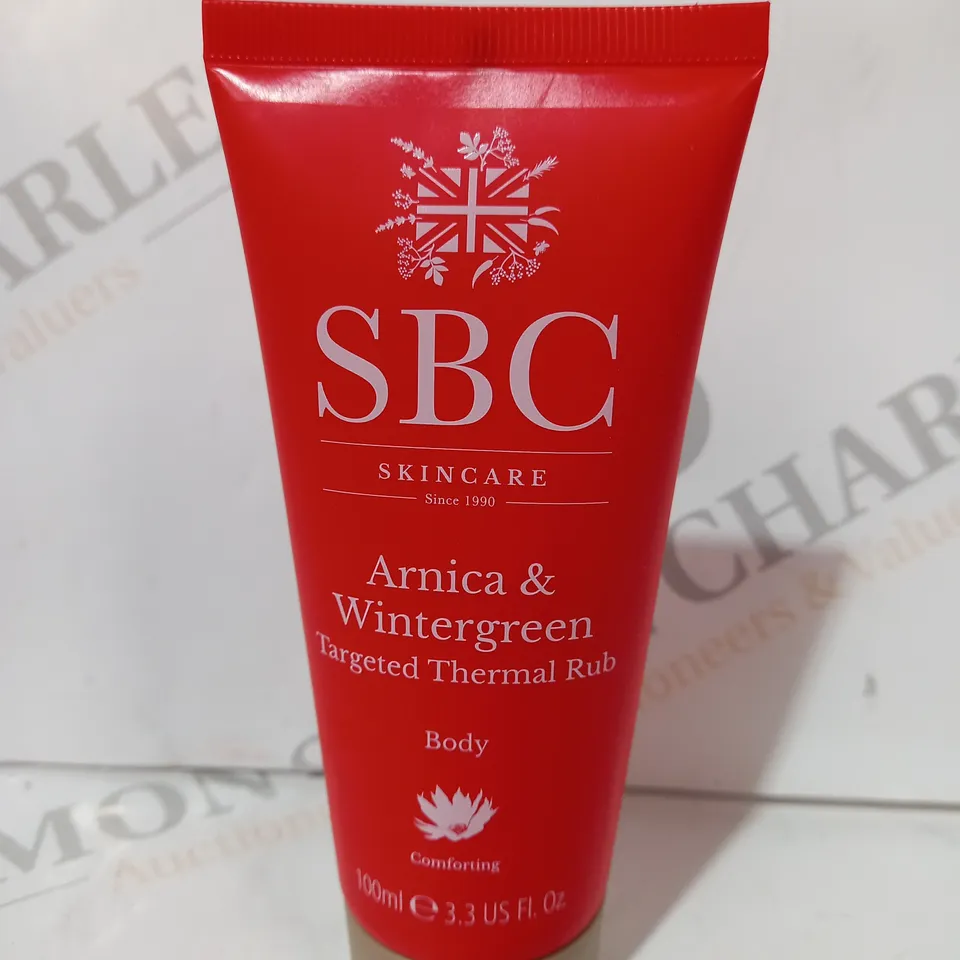 BOXED SBC ARNICA & WINTERGREEN THERMAL RUB (100ML)