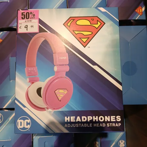 APPROXIMATELY 25 ASSORTED DC SUPERMAN HEADPHONES