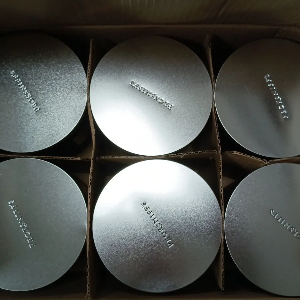6 PECKSNIFF'S MAGNOLIA & GINGER SCENTED CANDLES