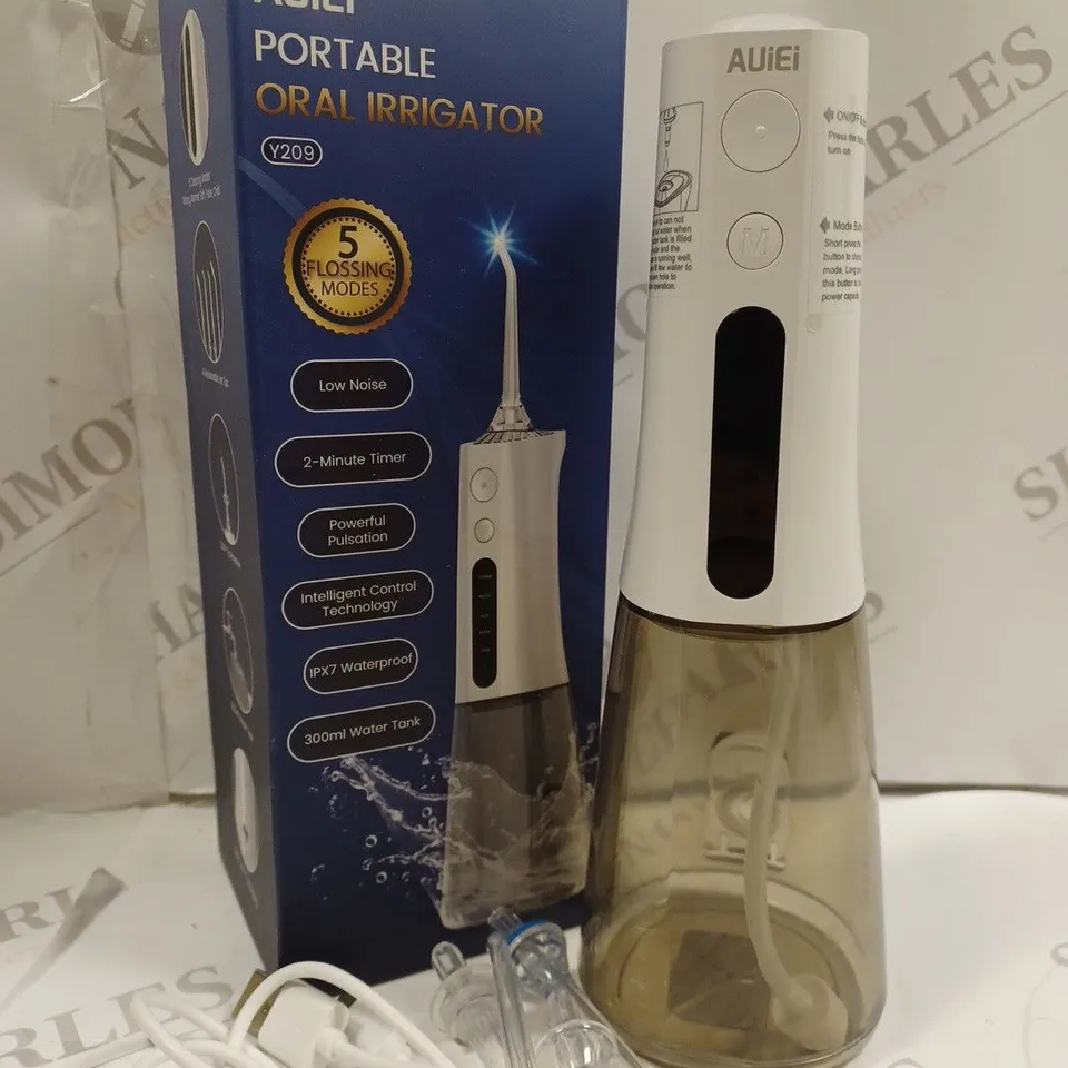 BOXED AUIEI PORTABLE ORAL IRRIGATOR