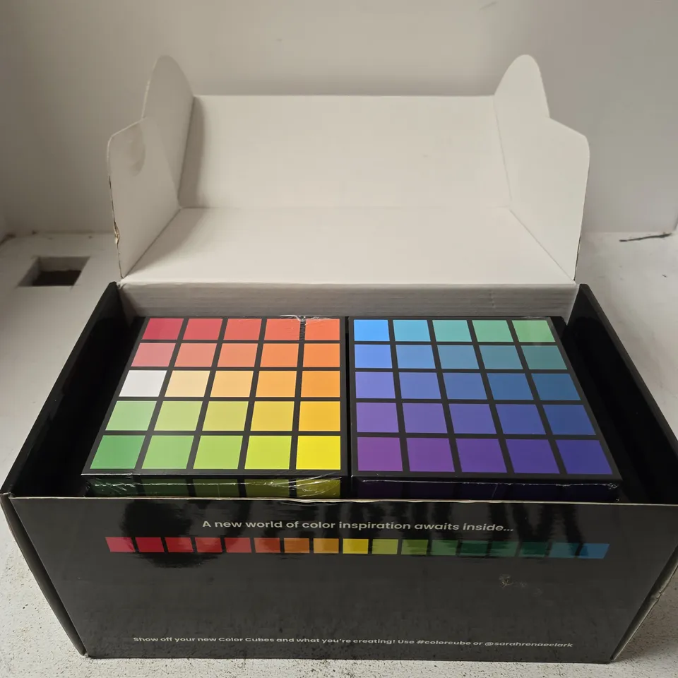 COLOUR CUBE 3 & 4 COLOUR PALLET INSPIRATION KIT