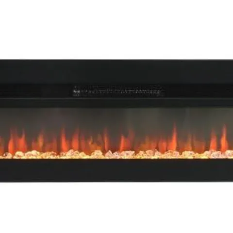 BOXED LIVING AND HOME 9 FLAME COLOUR MOUNTED INSET OR FREESTANDING ELECTRIC FIREPLACE 60 INCH (1 BOX)