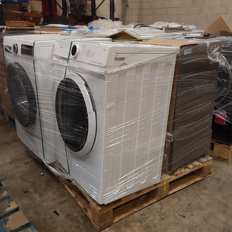 PALLET OF APPROXIMATELY 4 UNPROCESSED RAW RETURN WHITE GOODS TO INCLUDE;