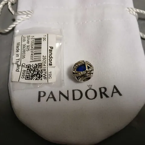 PANDORA CHARM IN GABRIC POUCH