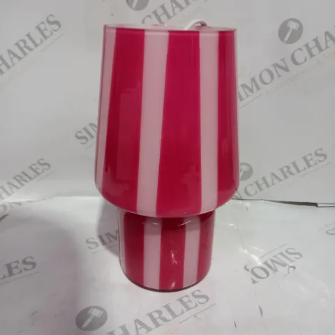 URBAN OUTFITTERS RED AND WHITE LAMP