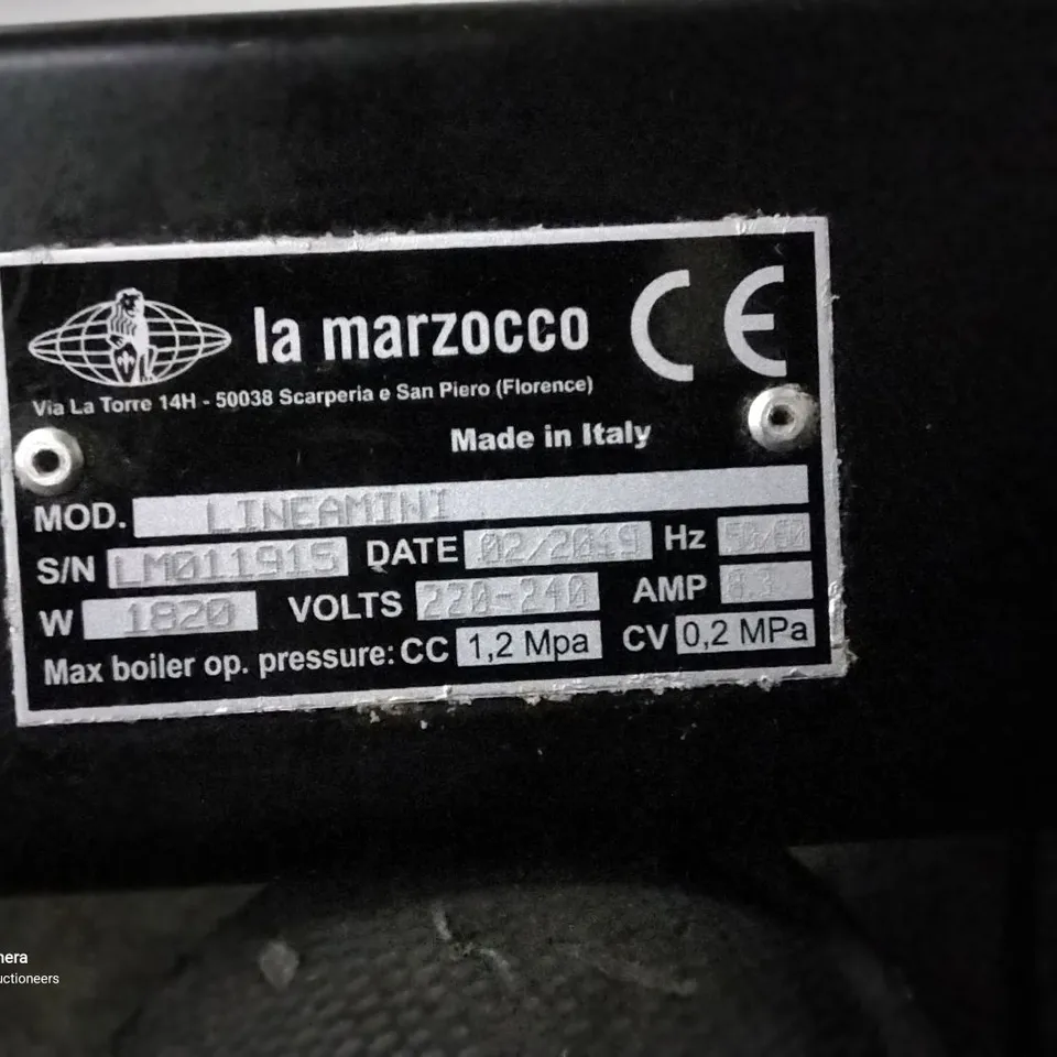 LA MARZOCCO LINEA ESPRESSO MACHINE 