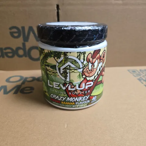 LEVLUP GAMING BOOSTER CRAZY MONKEY CHERRY BANANA FLAVOUR (40 SERVINGS)