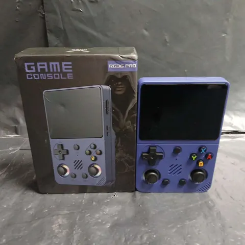 RG35 PRO HANDHELD GAME CONSOLE – BLUE (WITH BOX)