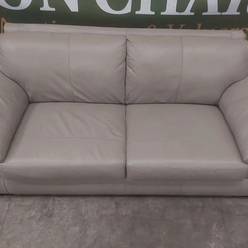 QUALITY DESIGNER MARLOW ITALIAN LEATHER 3 SEATER SOFA