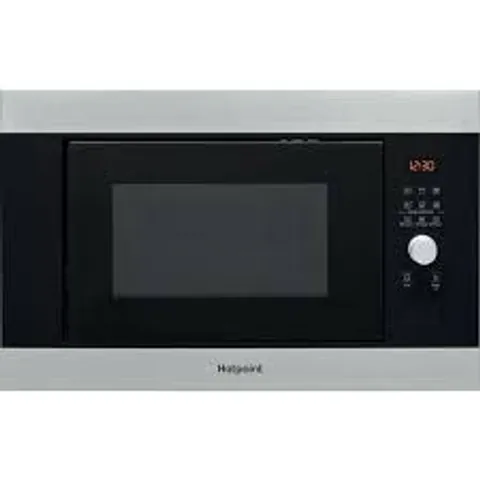 BOXED HOTPOINT BUILT IN MICROWAVE OVEN MF25GIXH