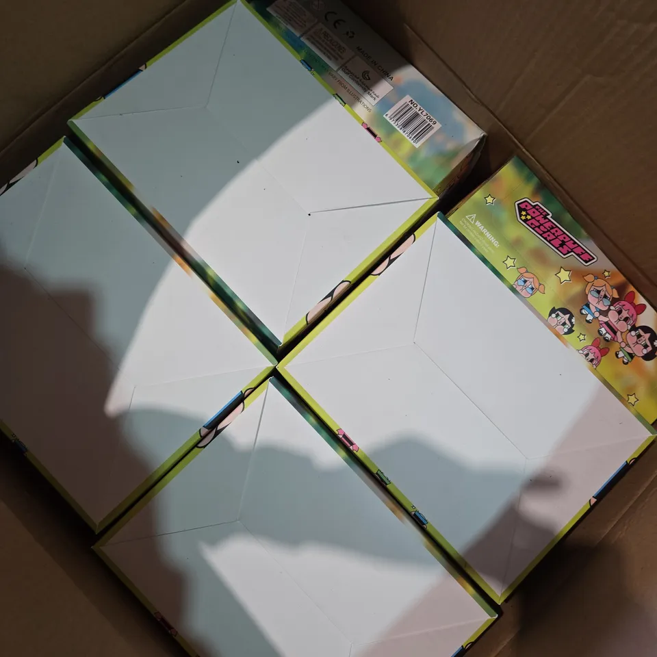 PALLET OF LARGE QUANTITY OF ASSORTED ITEMS TO INCLUDE POWERPUFF GIRLS SUPRISE BLIND BOXES, LED BULBS, WATCH STRAPS, ETC