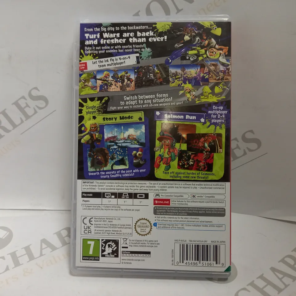 SPLATOON 3 (NINTENDO SWITCH)
