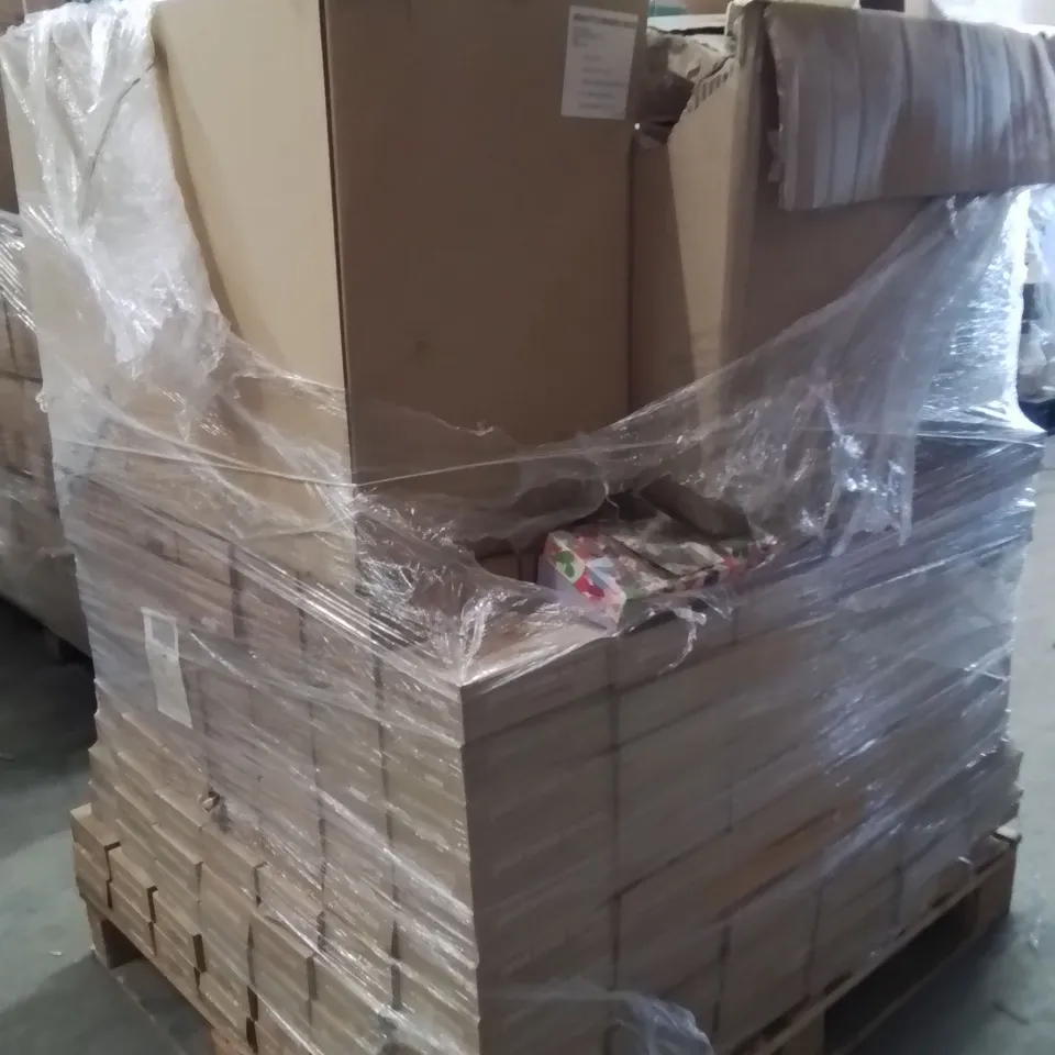 PALLET OF ASSORTED BEAUTY PRODUCTS TO INCLUDE;SELF HEATING EYE MASK,PINK PRIMER,CREAM,CRAYON LIPSTICK APPROXIMATELY 400BOXES PRODUCTS ARE PAST BEST BEFORE USE