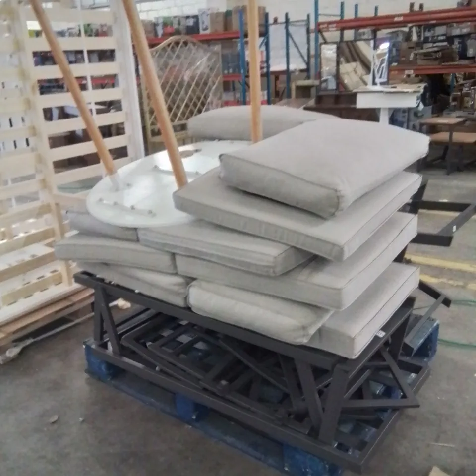 PALLET OF INCOMPLETE FURNITURE PARTS