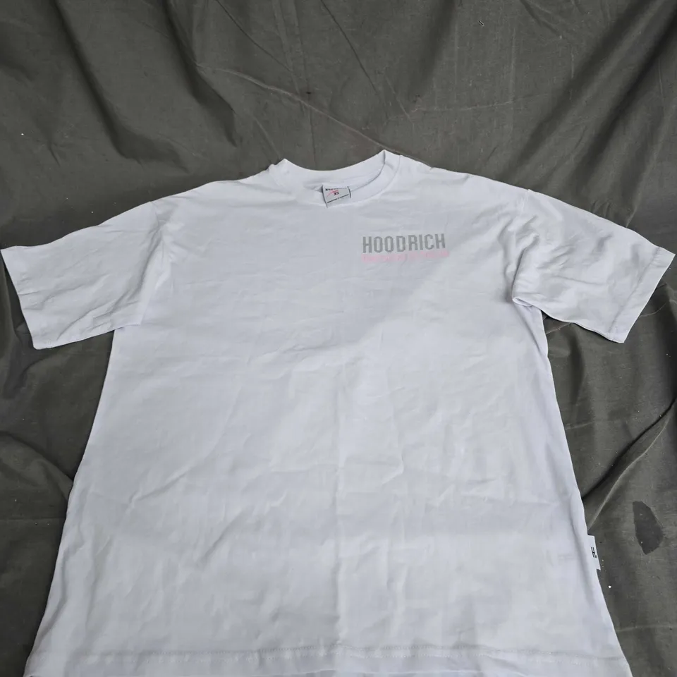 HOODRICH BACK GRAPHIC TEE IN WHITE SIZE XS
