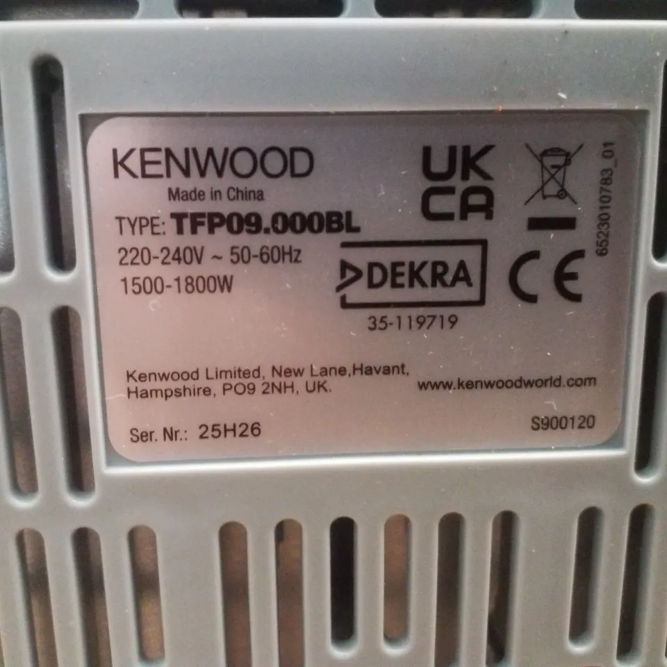 BOXED KENWOOD DAWN 4 SLICE TOASTER TFP09.000BL - STONE BLUE