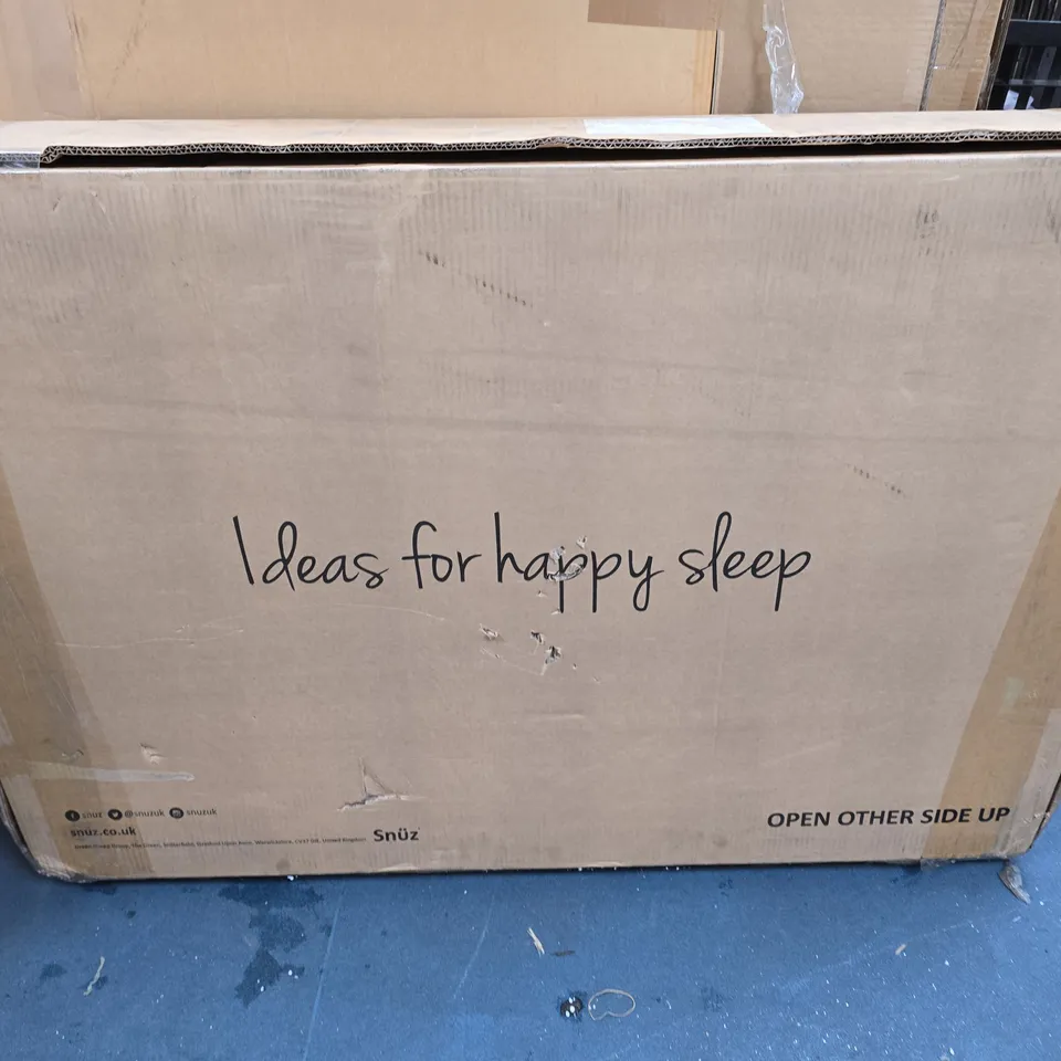 SNUZKOT COT BED – WHITE (BOXED)