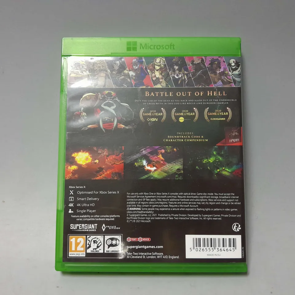 HADES (XBOX SERIES X)