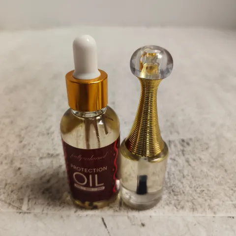 PRETTY CHARMED FRAGRANCE / ESSENTIAL OIL DUO: DROPPER BOTTLE 'PROTECTION OIL' AND JEZEBEL OIL ATOMISER