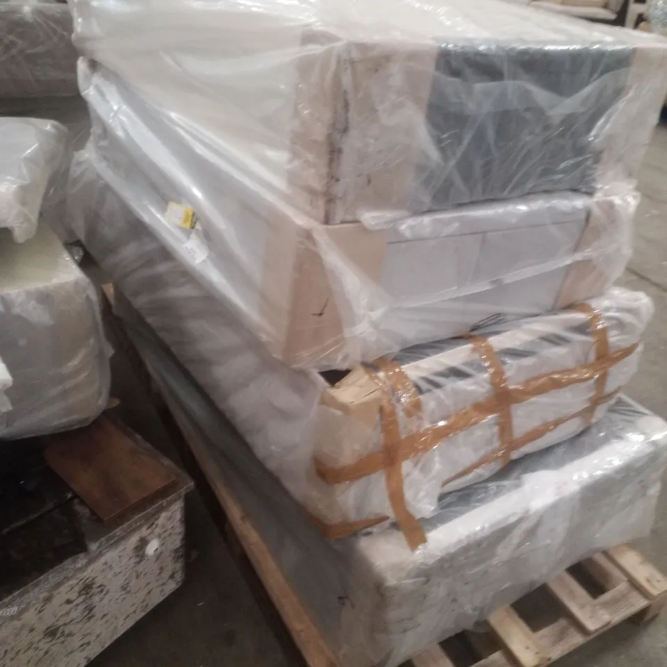 PALLET CONTAINING ASSORTED DIVAN BASE PARTS
