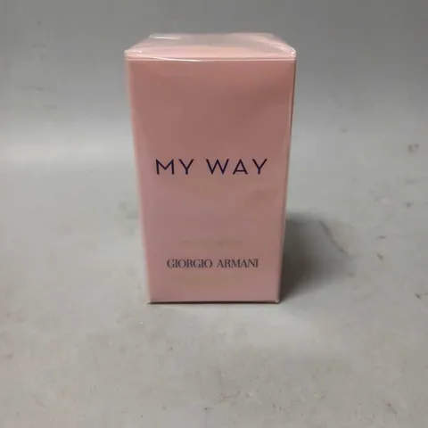 BOXED AND SEALED GIORGIO ARMANI MY WAY EAU DE PARFUM 50ML