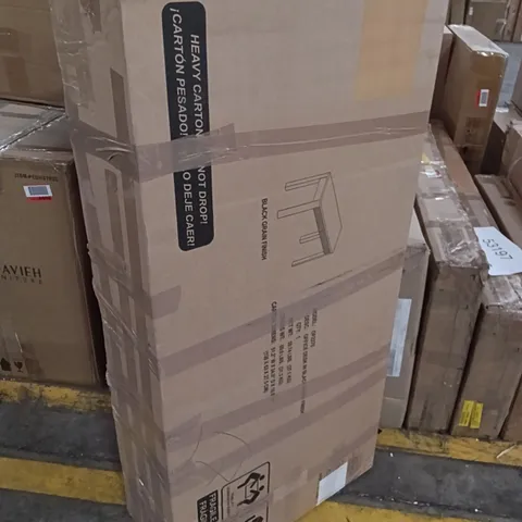 BOXED OFFICE DESK - BLACK GRAIN FINISH (1 BOX)