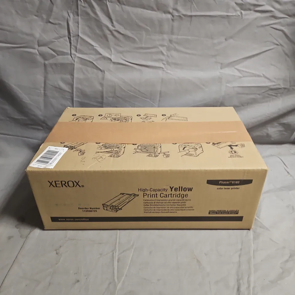 XEROX PHASER 6180 HIGH-CAPACITY YELLOW PRINT CARTRIDGE – 113R00725 (BOXED)
