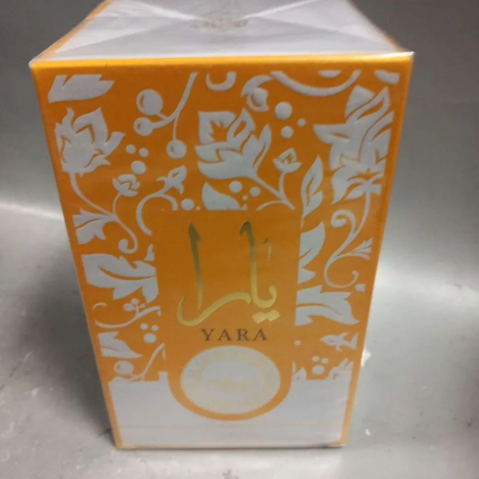 BOXED AND SEALED YARA EAU DE PARFUM 3.4FL.OZ