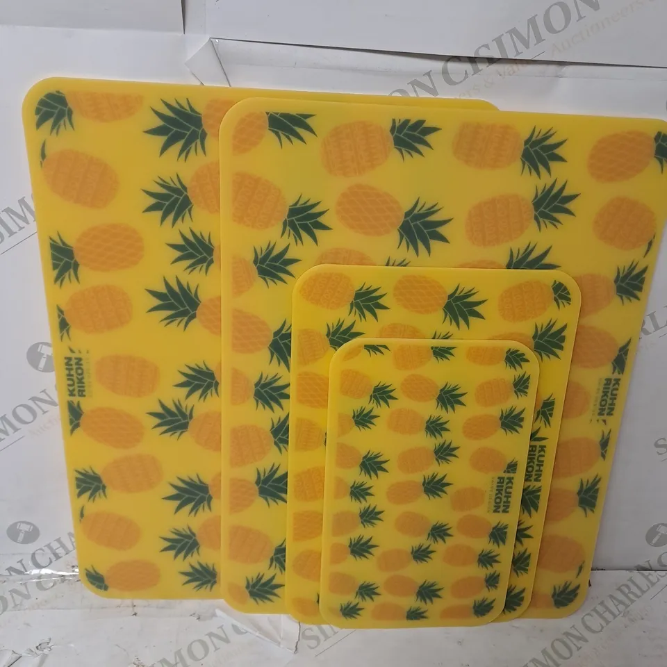 KUHN RIKON SWISS DESIGN PINEAPPLE  PRINT CUTTING BOARDS