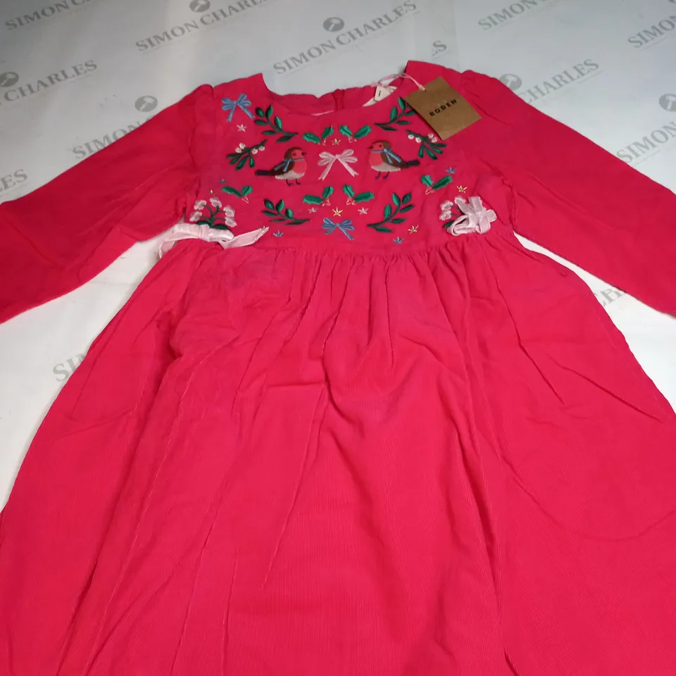 MINI BODEN CHRISTMAS OCCASSIONAL DRESS SIZE 7-8 YEARS