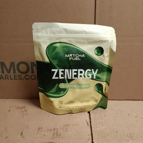 MATCHA FUEL ZENERGY MADAGASCAN VANILLA FOOD SUPPLEMENT 300G