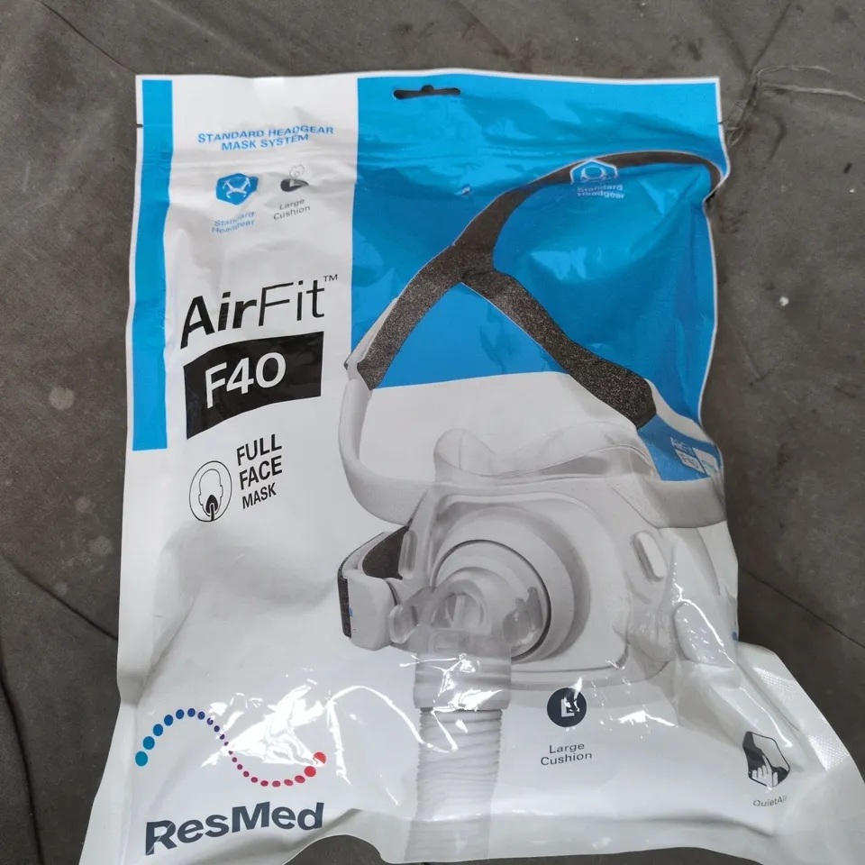 RESMED AIRFIT F40 FULL FACE MASK 