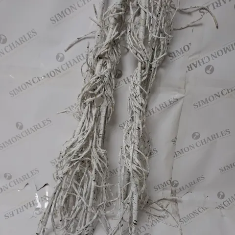 SANTA'S BEST 7FT PRE-LIT INDOOR/OUTDOOR WILLOW TREE