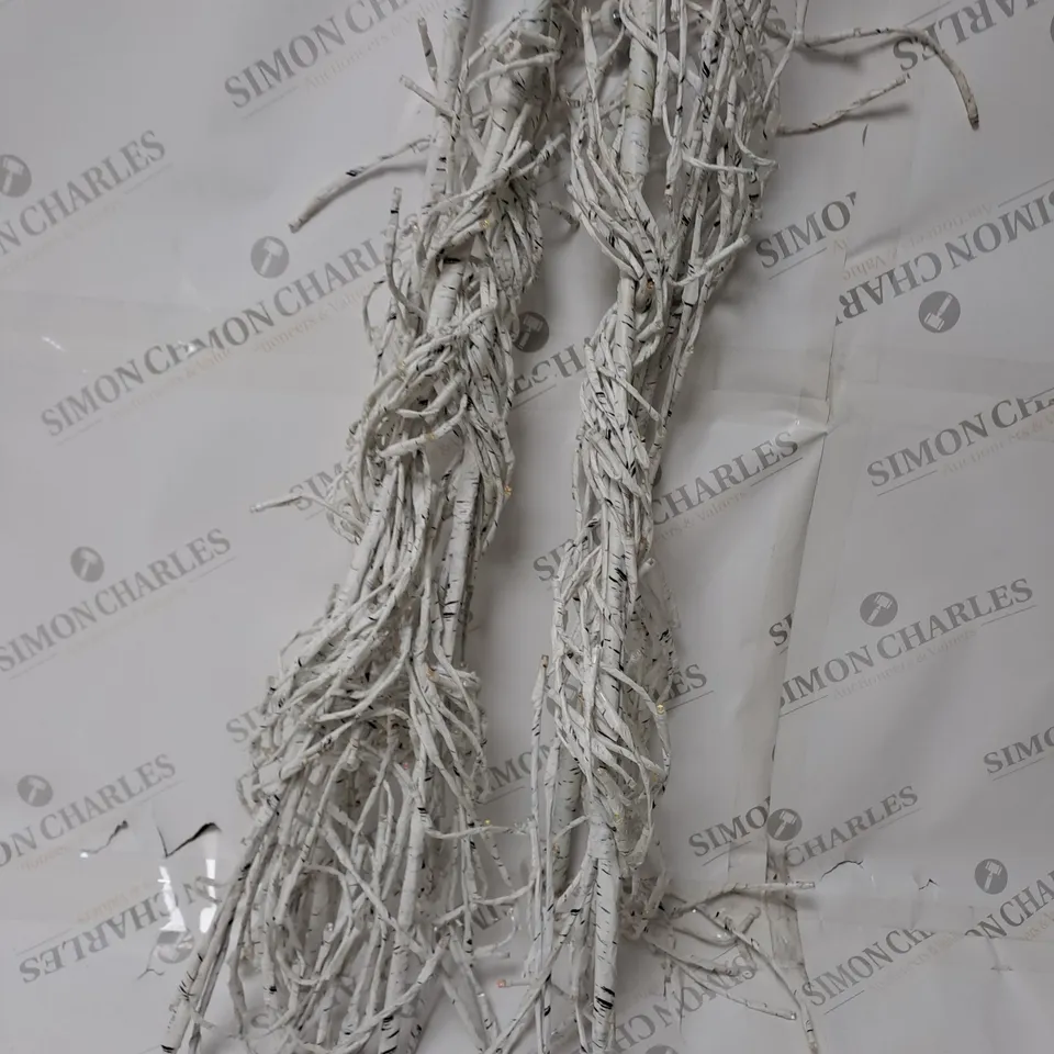 SANTA'S BEST 7FT PRE-LIT INDOOR/OUTDOOR WILLOW TREE