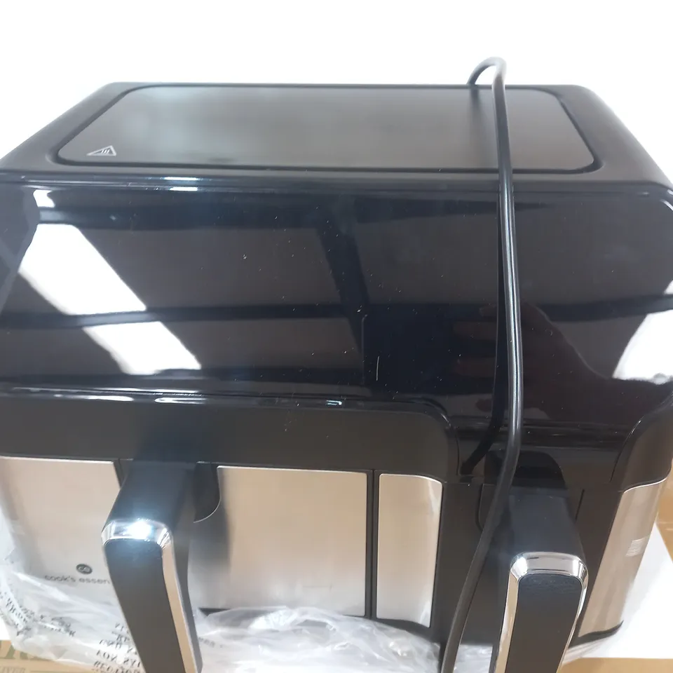 COOK'S ESSENTIALS 7.7L DUAL AIR FRYER