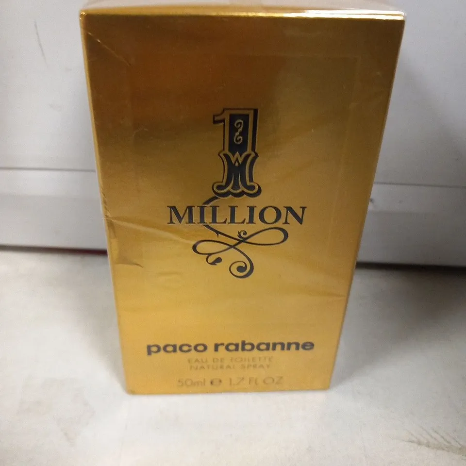 BOXED AND SEALED PACO RABANNE 1 MILLION EAU DE TOILETTE 50ML