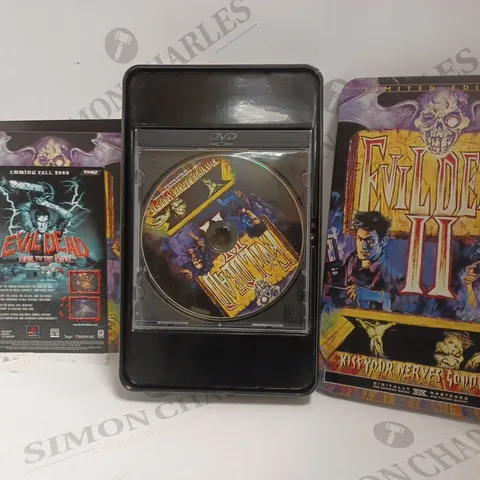 EVIL DEAD II LIMITED EDITION TIN DVD COMPLETE 16008/50000 