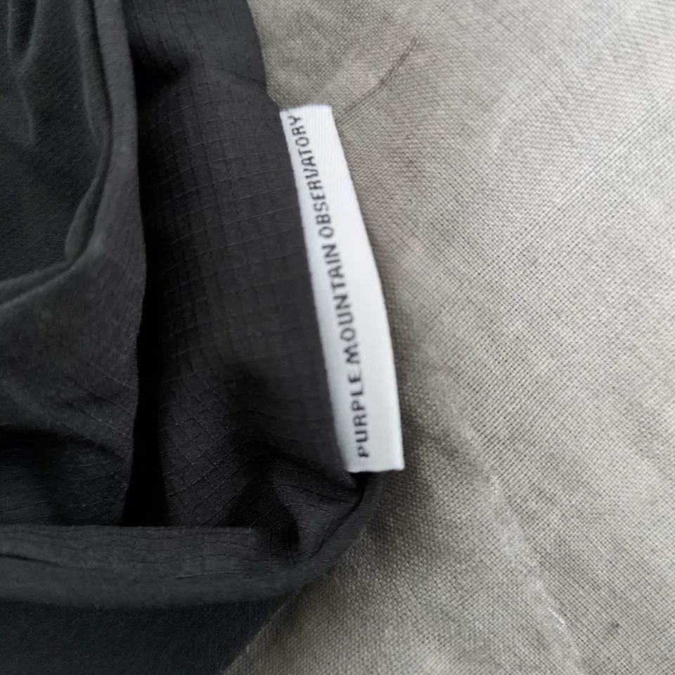 PURPLE MOUNTAIN OBSERVATORY MEN'S BLACK TRACK PANTS