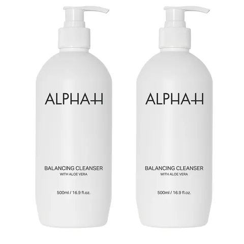 ALPHA-H SUPERSIZE BALANCING CLEANSER 500ML DUO - ORIGINAL