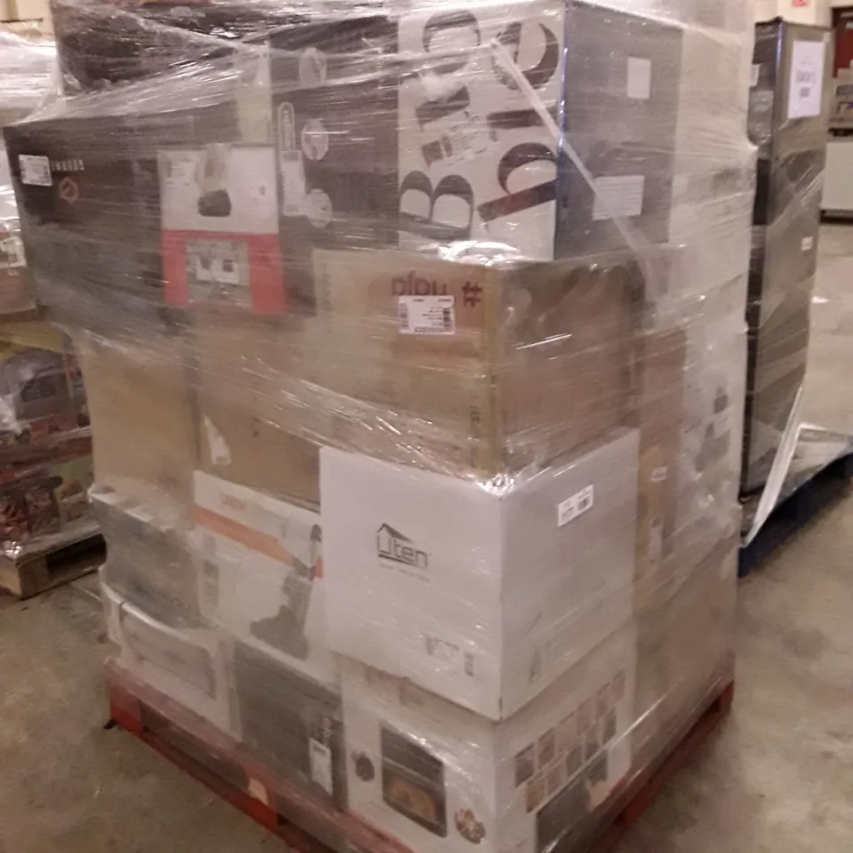 PALLET OF APPROXIMATELY 36 UNPROCESSED RAW RETURN HOUSEHOLD AND ELECTRICAL GOODS TO INCLUDE;