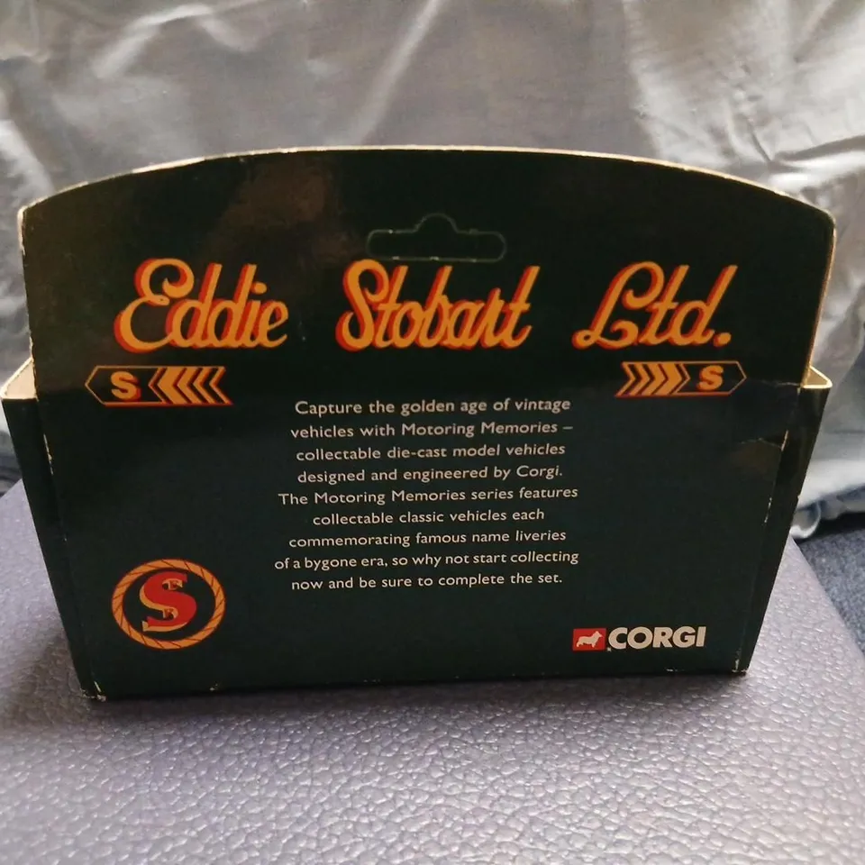 EDDIE STOBART LTD. CORGI COLLECTABLES DIE-CAST TRUCK – BOXED