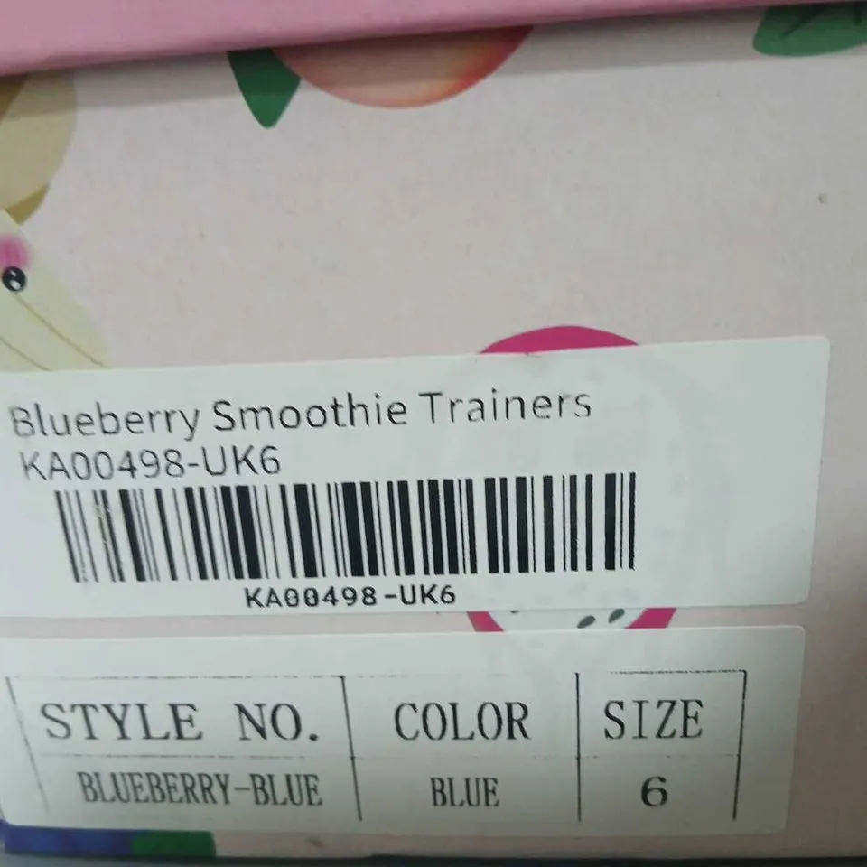 KOI BLUEBERRY-BLUE TRAINERS – KIDS UK SIZE 6