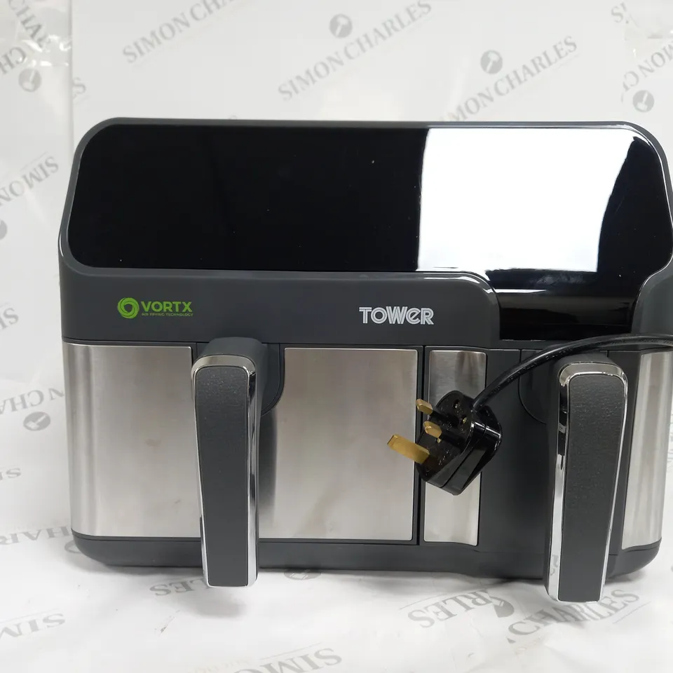 BOXED TOWER VORTEX T17099 ECO DUO DIGITAL AIRFRYER