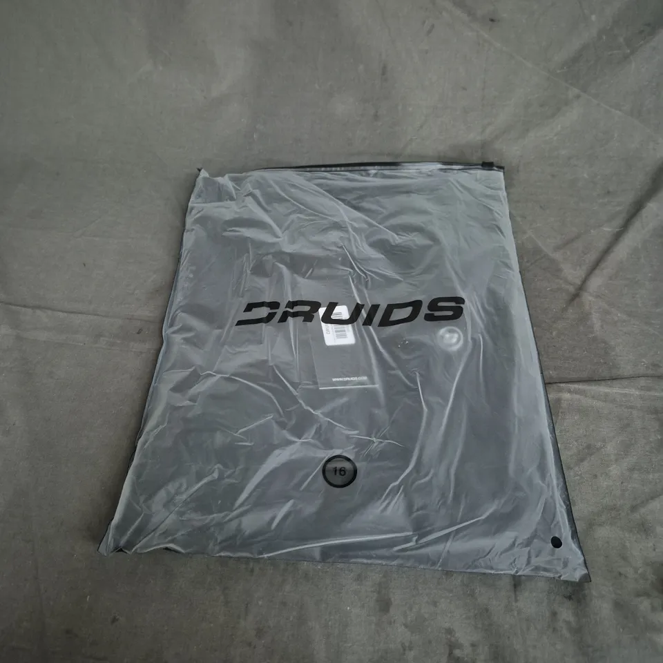 DRUIDS LADIES ULTRA BLEND MIDLAYER – BLACK, UK SIZE 16