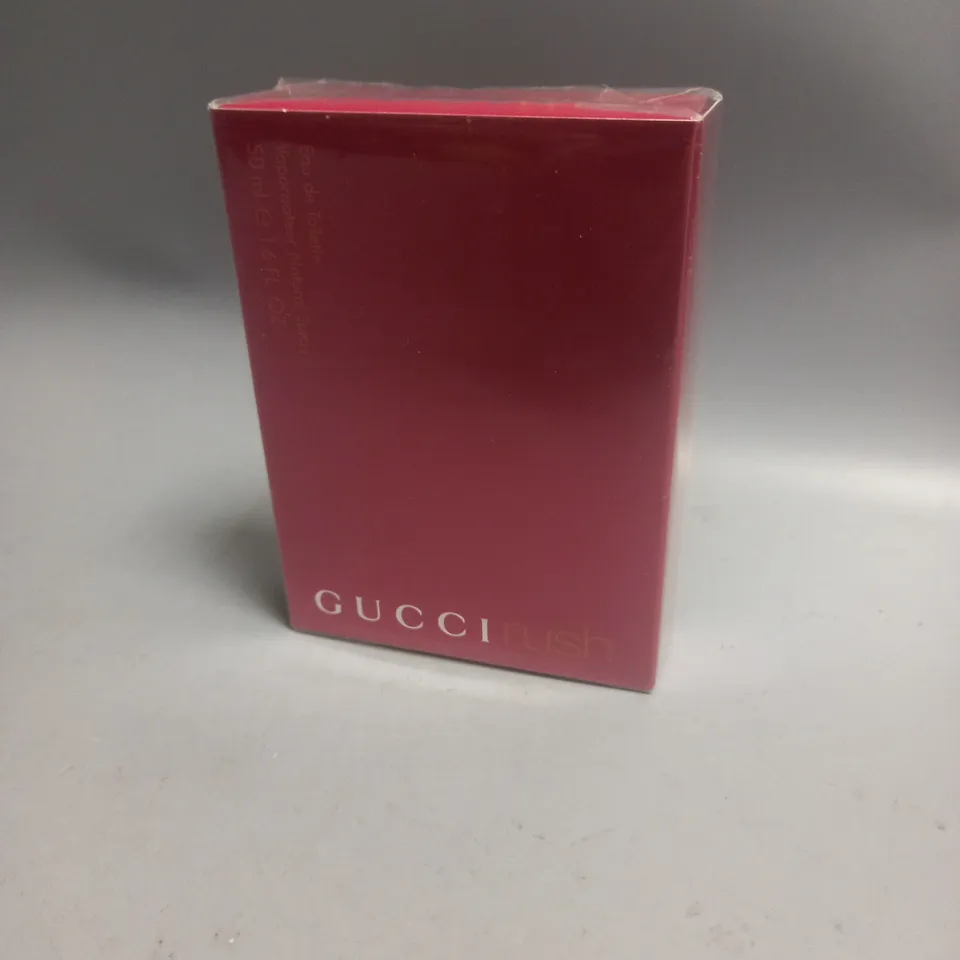 BOXED AND SEALED GUCCI RUSHEAU DE TOILETTE 50ML