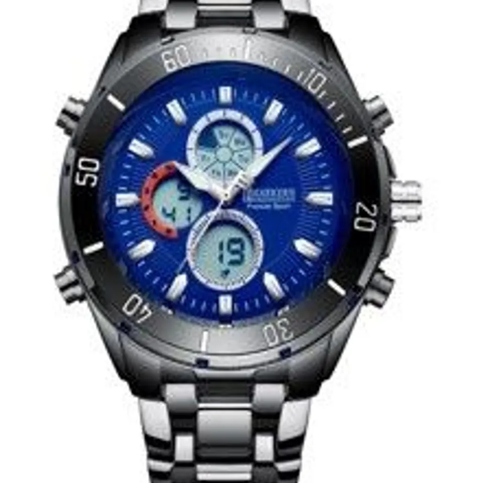 BARKERS OF KENSINGTON PREMIER SPORT BLUE MENS WATCH