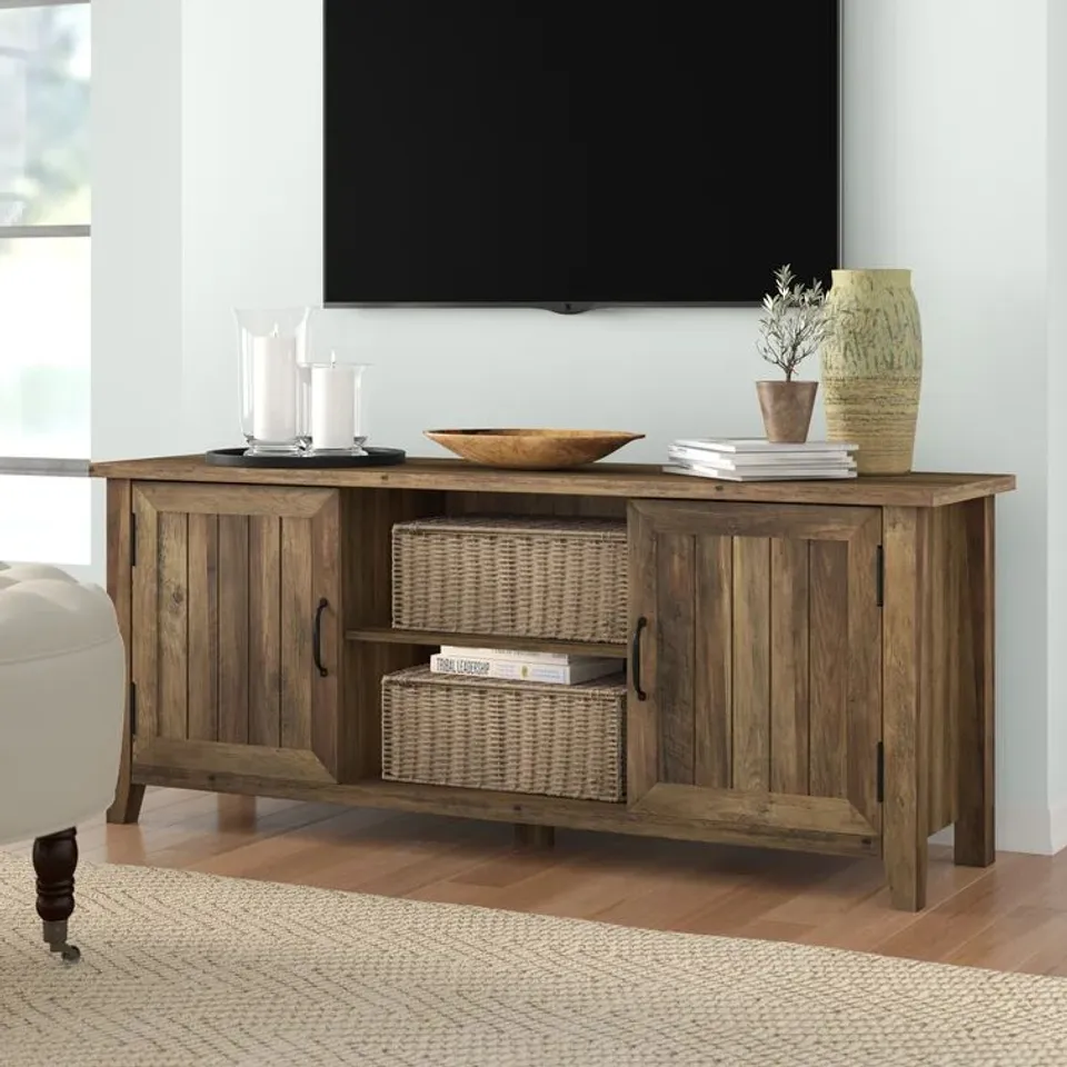 SCHROEPPL TV STAND FOR TV'S UP TO 60"