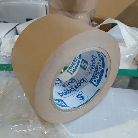 PALLET OF APPROXIMATELY 576 BOX BOND S72 SELF ADHESIVE SEMI CREPE PAPER TAPE 72MM X 50M